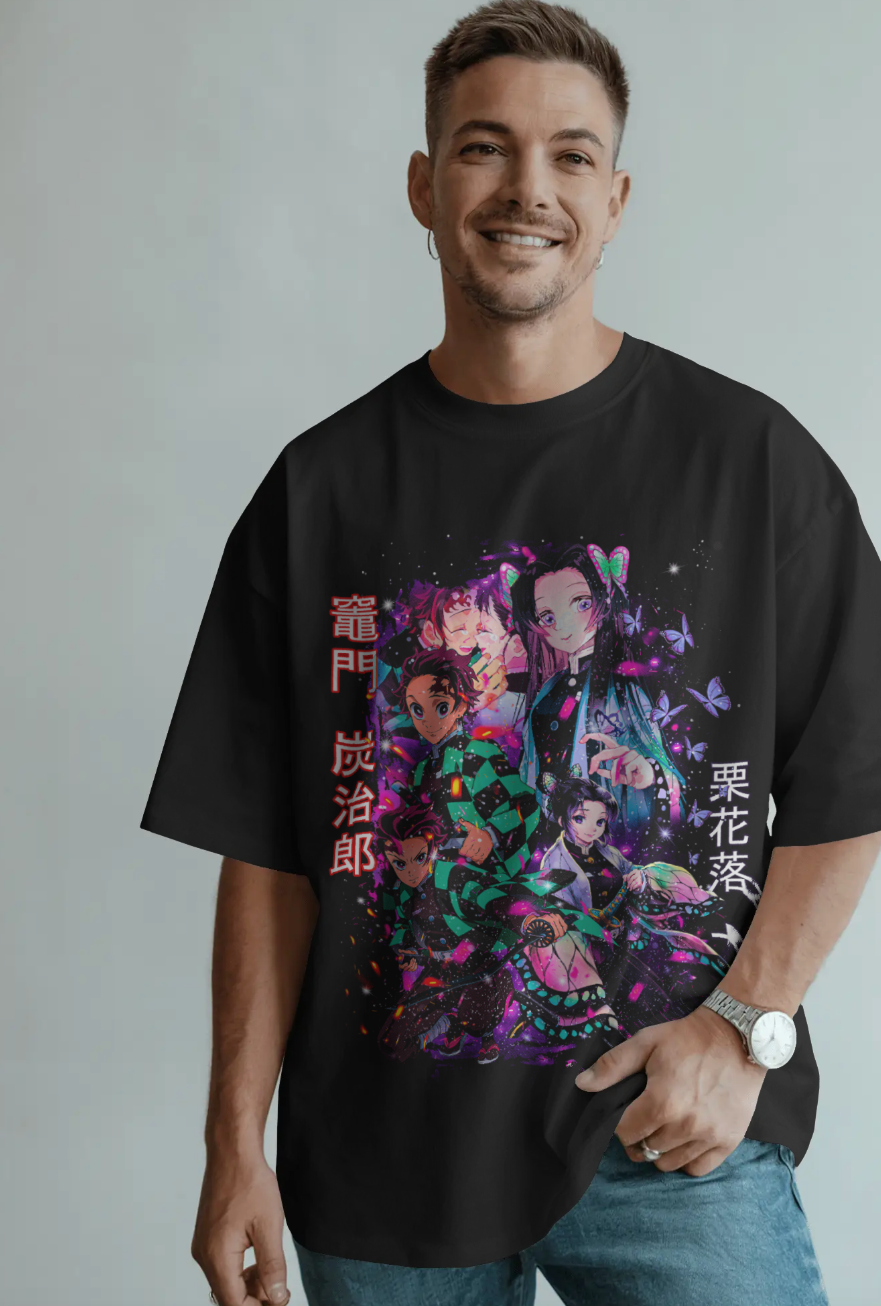 Demon Slayer Edition- Unisex Oversized T-Shirt
