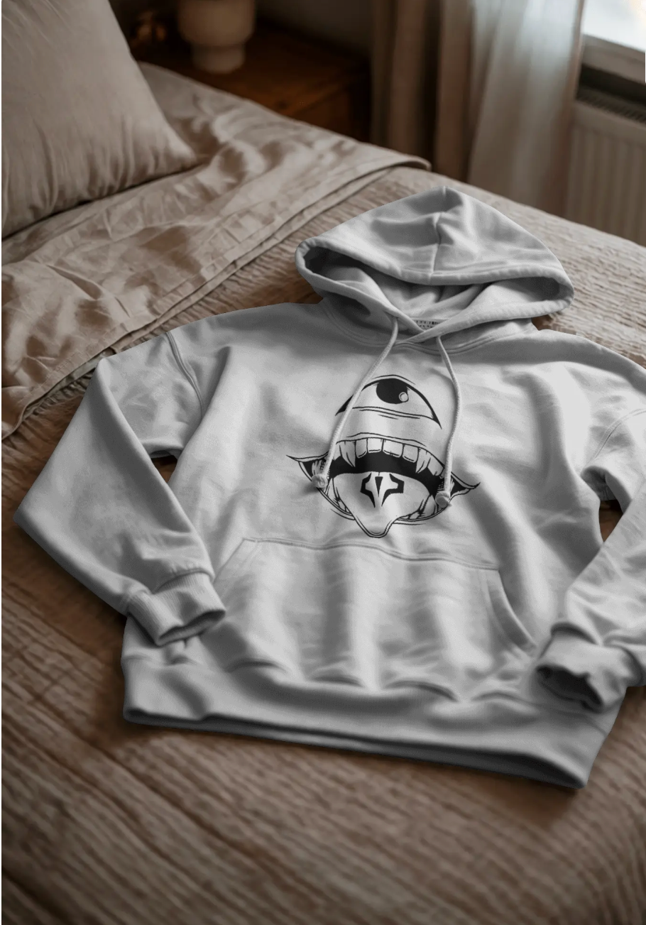 Jujutsu Kaisen Unisex Hoodie – Sukuna Mouth & Eye Curse Mark Edition