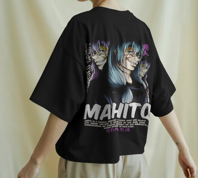 Jujutsu Kaisen (Mahito)- Unisex Oversized Tee